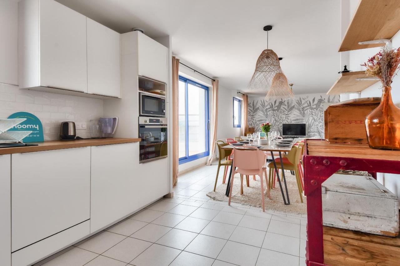 Appart Pour 8 Au Coeur De Noirmoutier - Terrasse Kültér fotó